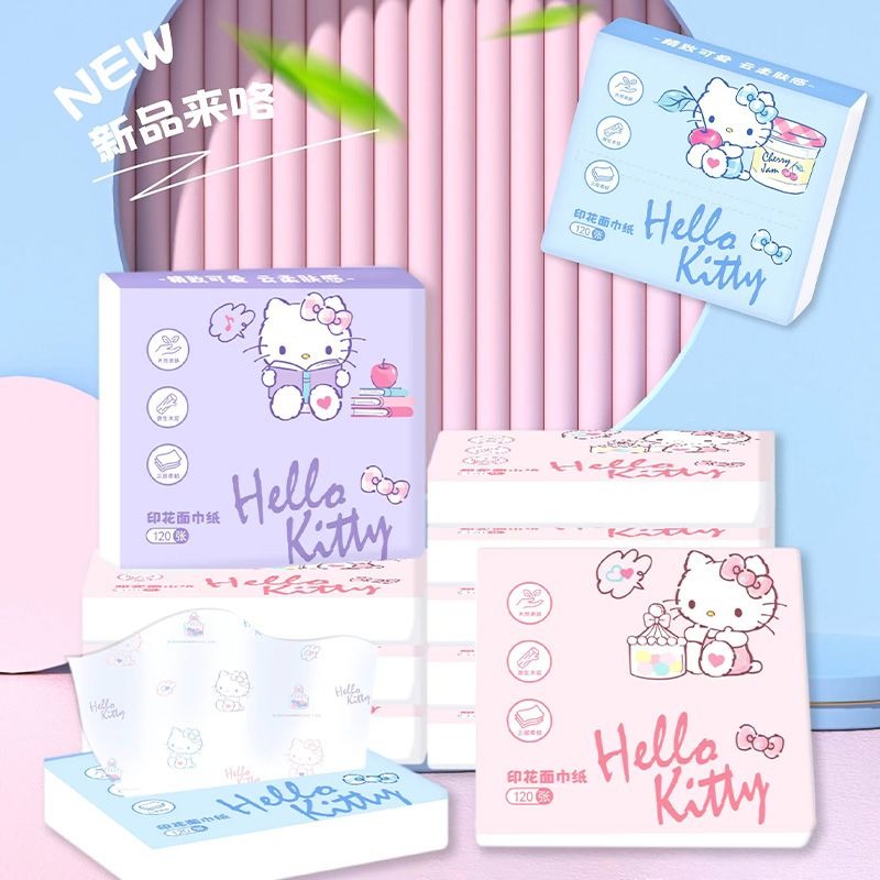Travel Accessories In Japan - Новые салфетки Hello Kitty в упаковке