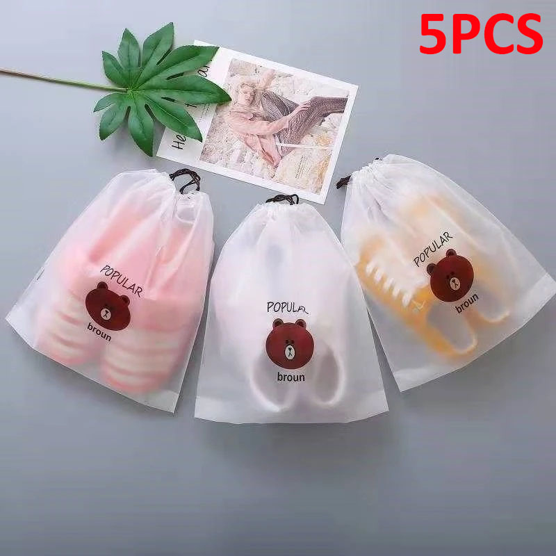 Travel Ziplock Bags - 5 шт., сумка для хранения пыли