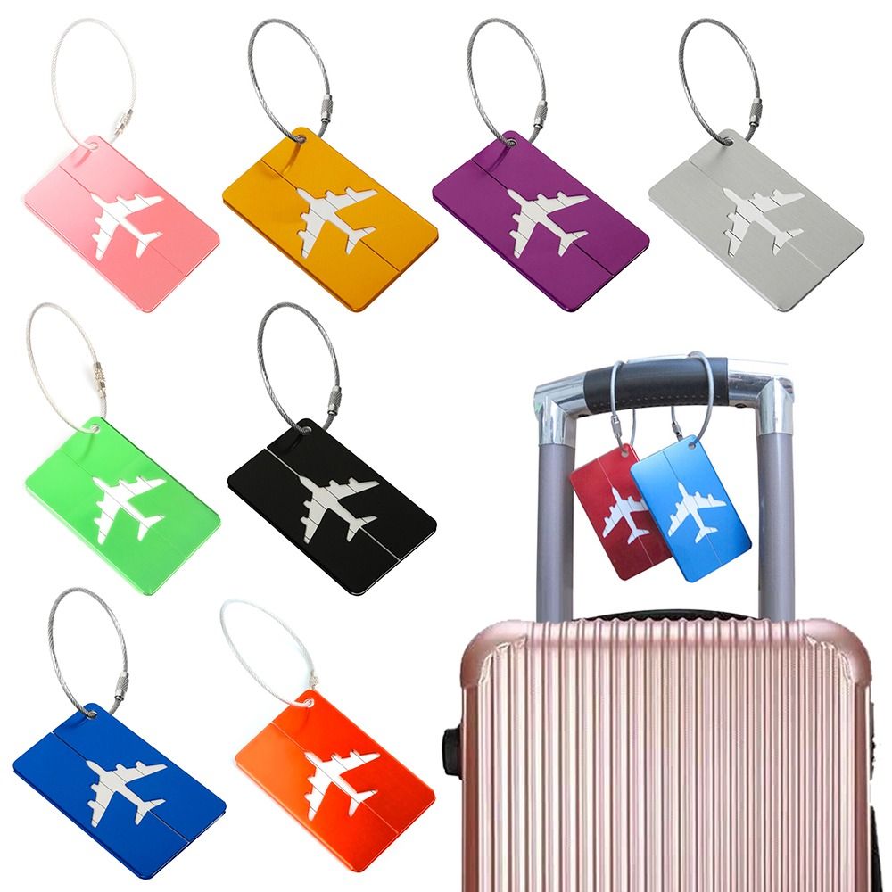 Travel Accessories Useful - Алюминиевые бирки для багажа для путешествий,