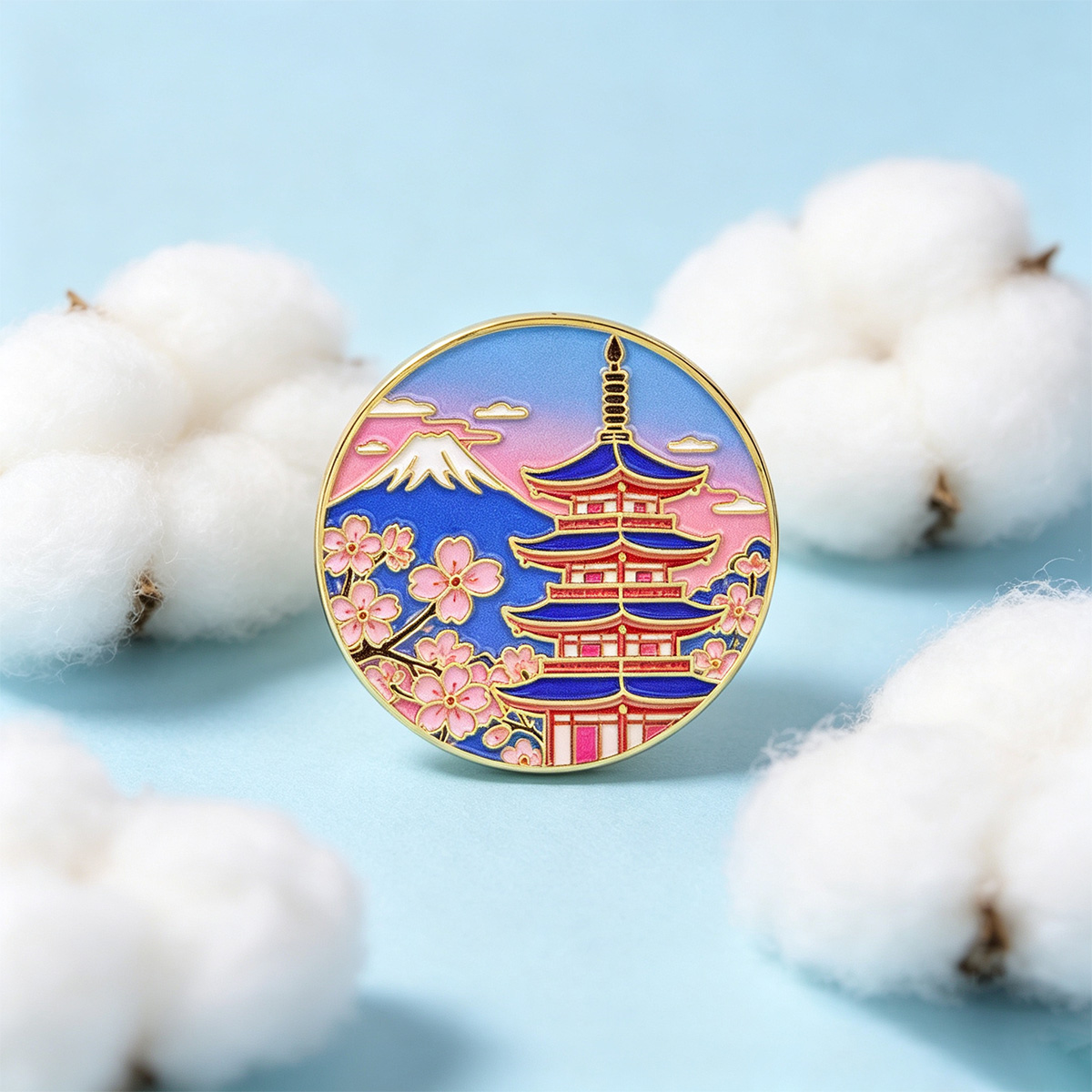 Эмалевая брошь с японской саку – обзор и цена Travel Accessories In Japan