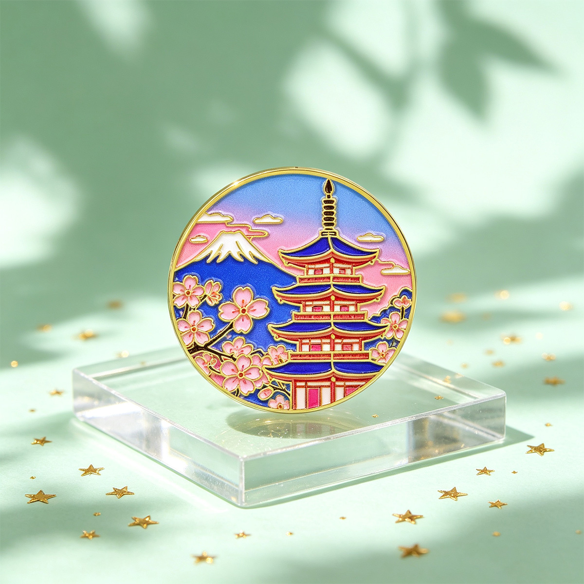 Эмалевая брошь с японской саку – обзор и цена Travel Accessories In Japan
