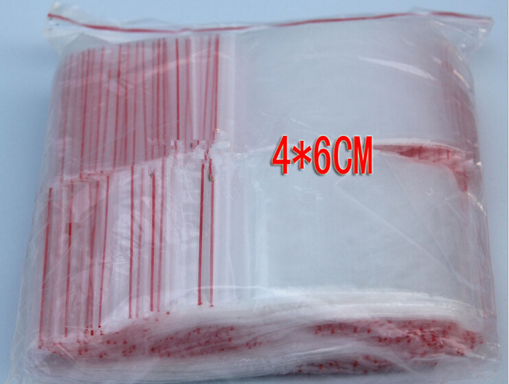 1000 шт. 4x6 см PE прозрачные  – обзор и цена Travel Ziplock Bags