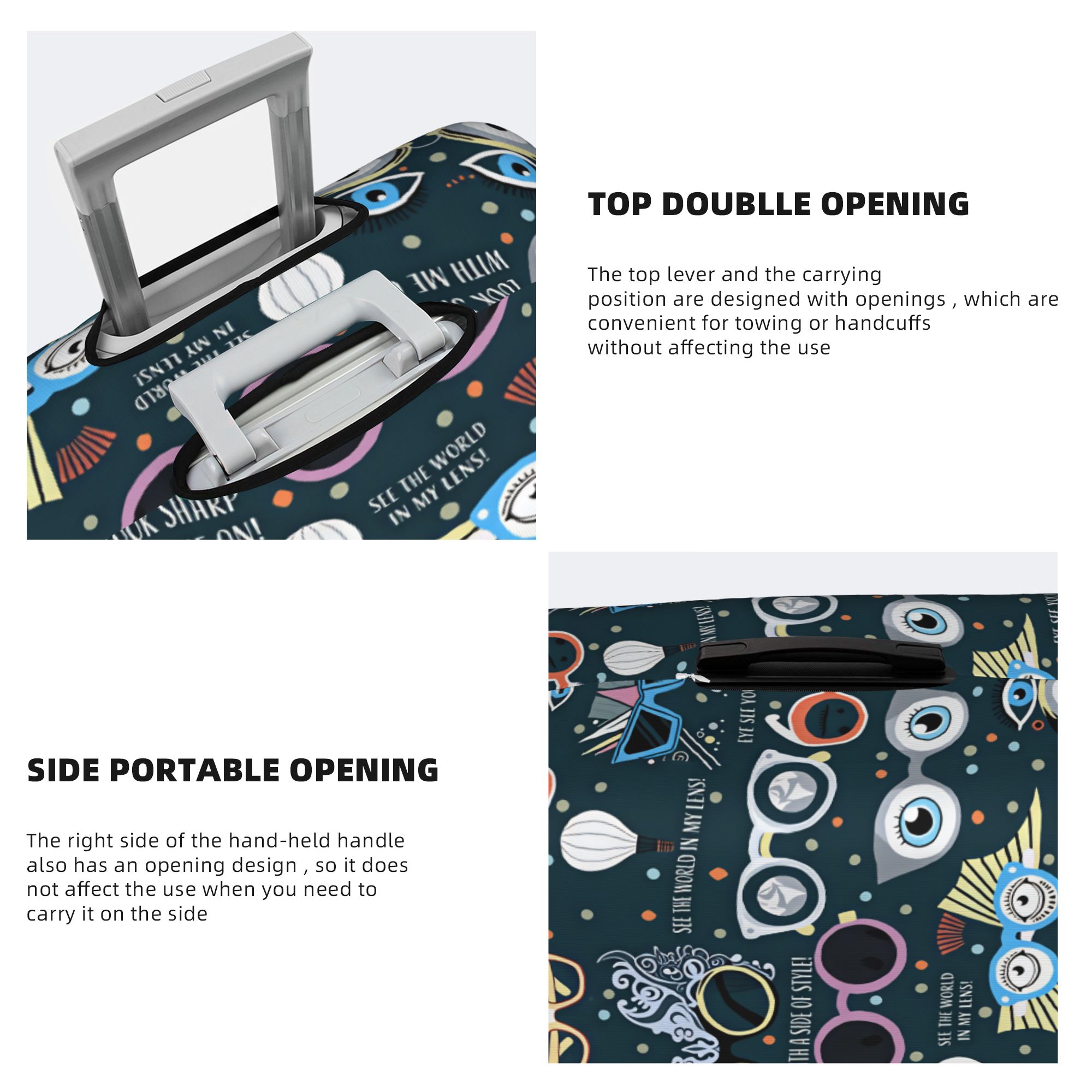 Чехол для чемодана для оптомет – обзор и цена Quirky Travel Accessories