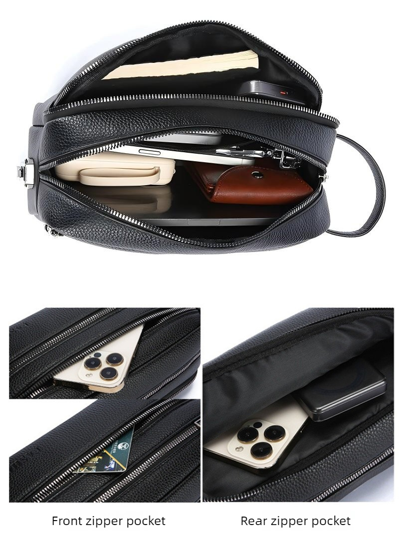 Винтажная мужская сумка-клатч  – обзор и цена Travel Accessories Pouch For Men