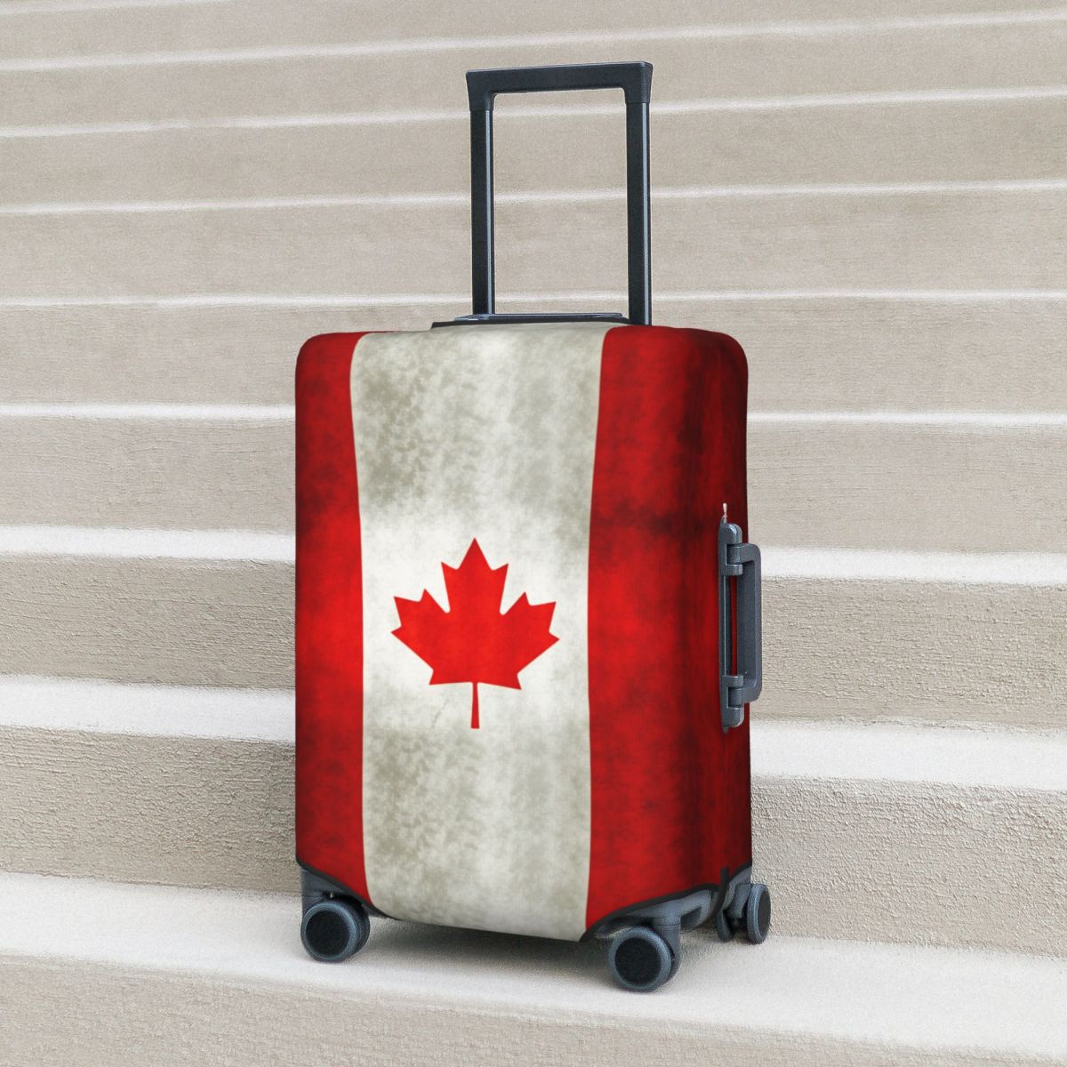 Чехол для чемодана с флагом Ка – обзор и цена Travel Accessories Canada