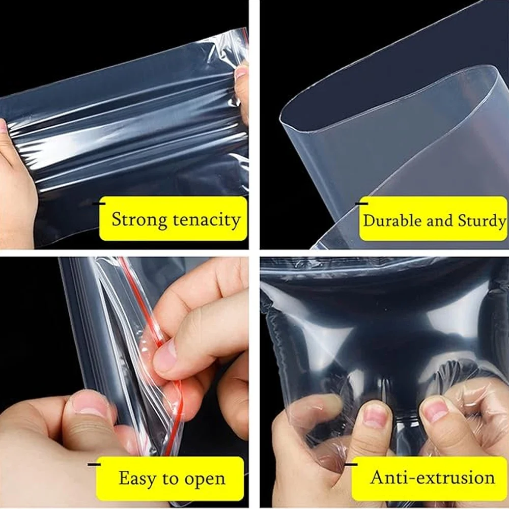 100-1000 шт. многоразовые проз – обзор и цена Travel Ziplock Bags