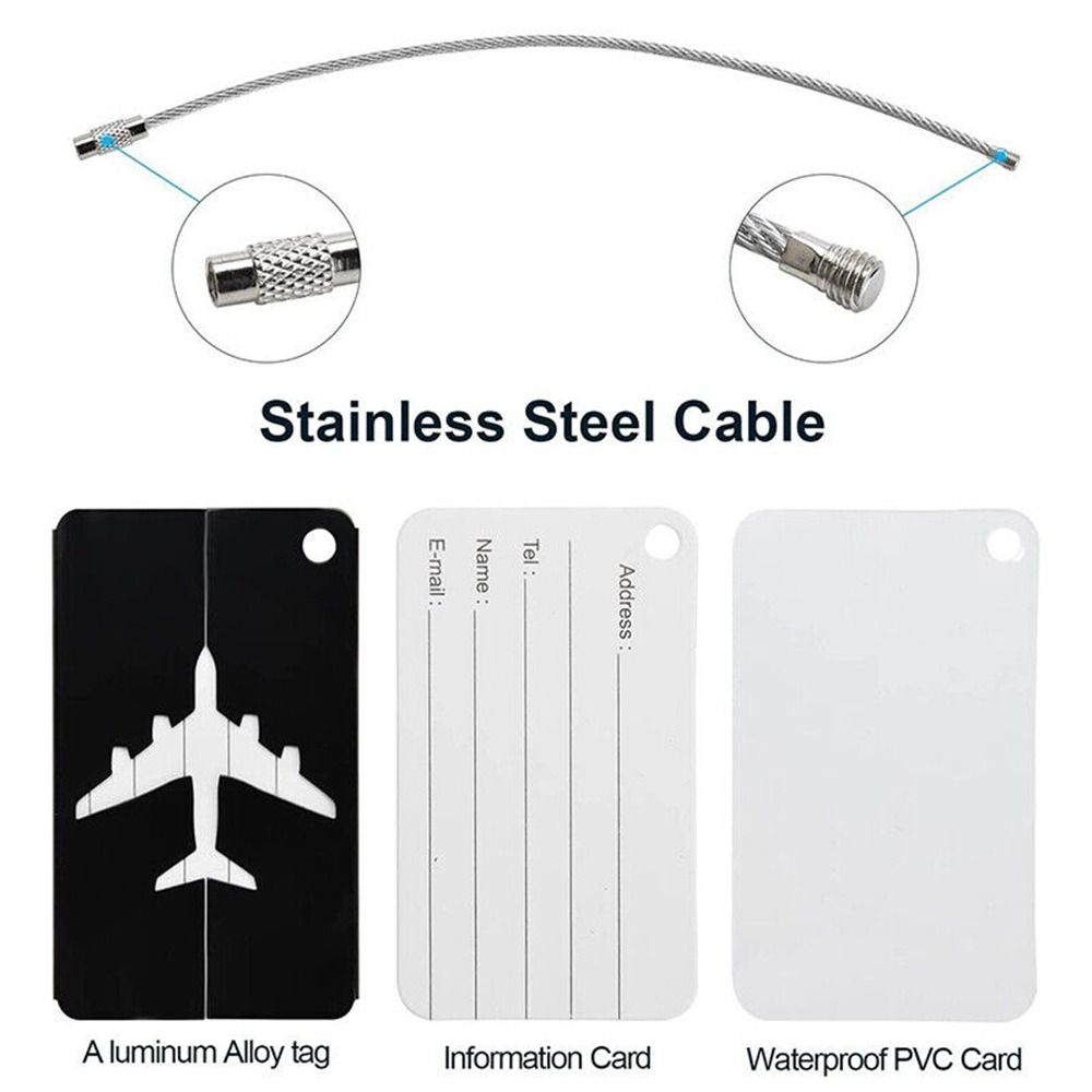 Алюминиевые бирки для багажа д – обзор и цена Travel Accessories Useful