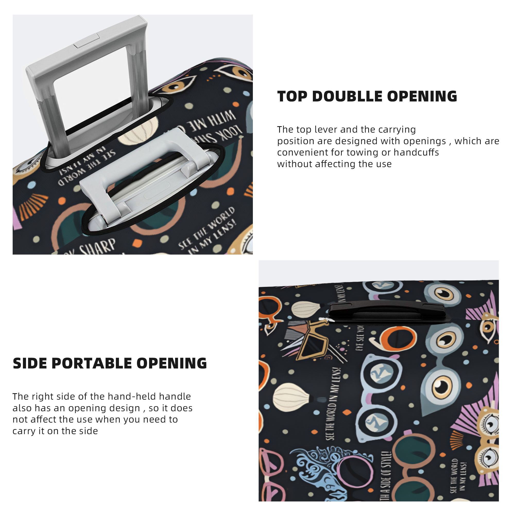 Забавные солнцезащитные очки,  – обзор и цена Quirky Travel Accessories
